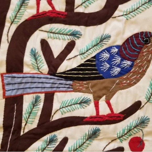 Handmade Patchwork Tree of life. 33” x 33”, Nice wall hanging art. - Picture 3 of 3